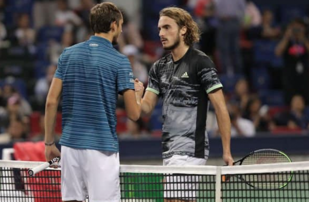 Tsitsipas e Medvedev 