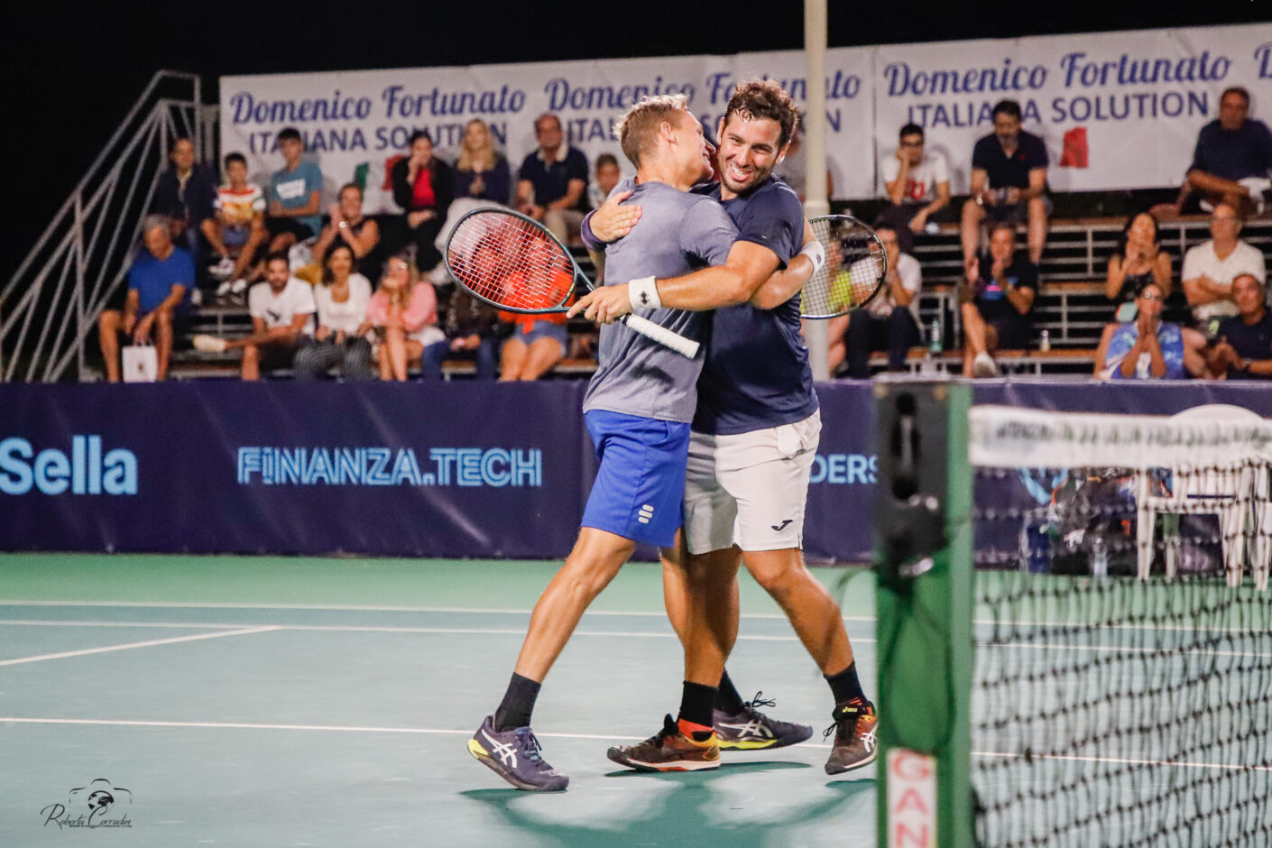 Noce e Catini vincono il torneo di doppio della Salerno Cup