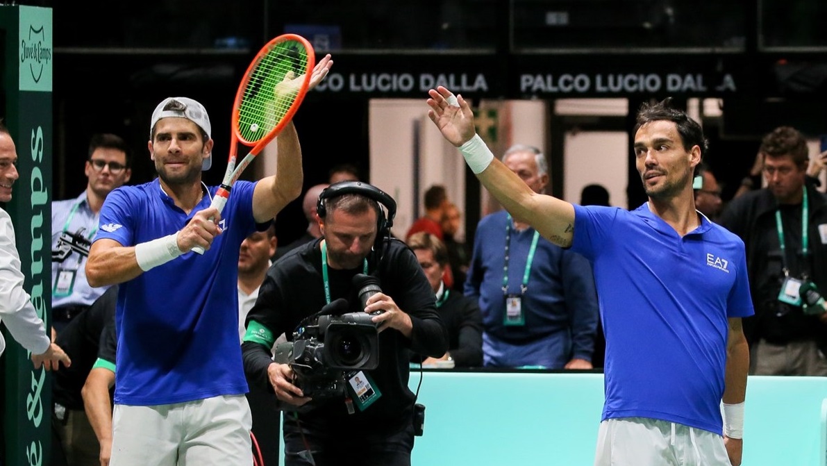 Simone Bolelli e Fabio Fognini_ Giampiero Sposito Getty Images