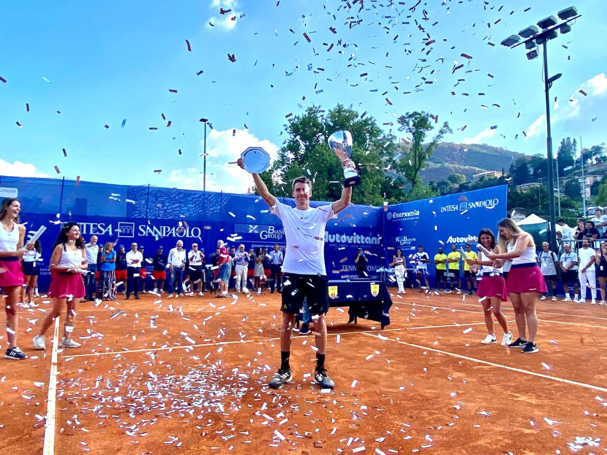 Stebe vince il Challenger di Como