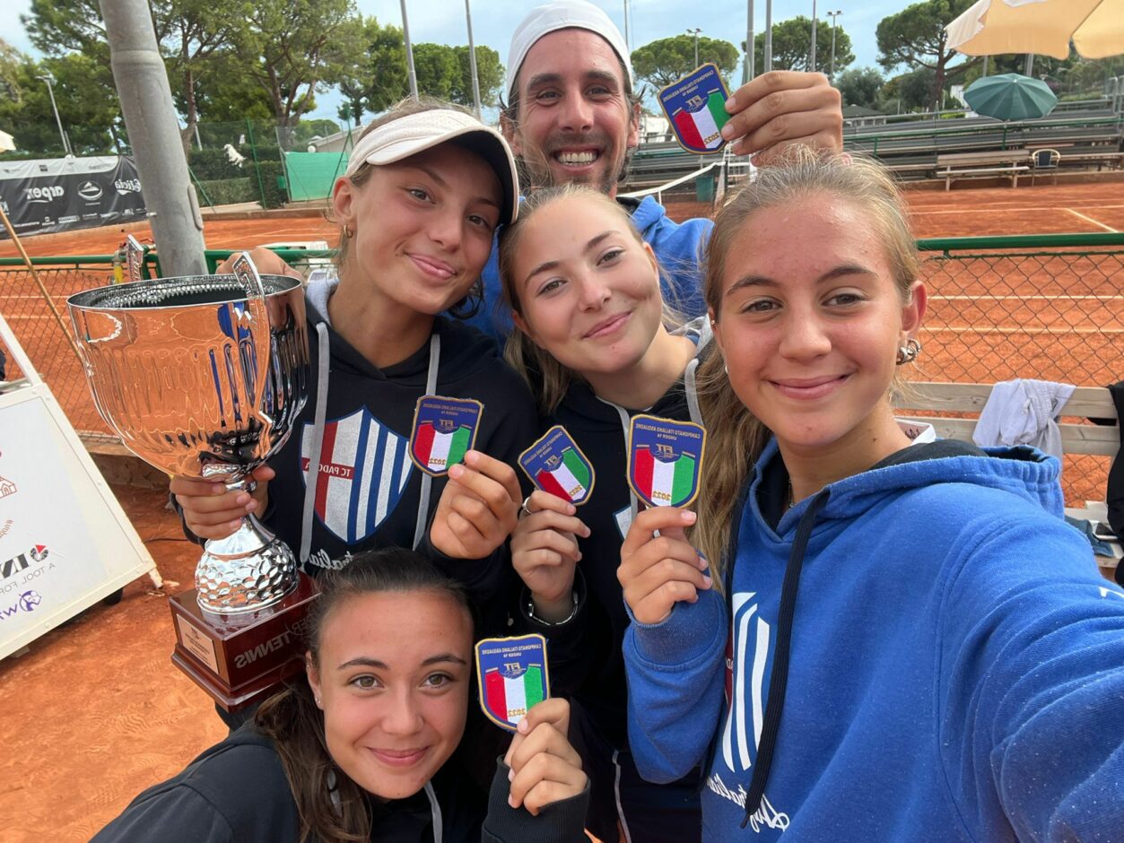 Lo scudetto tricolore - Under 16 femminile TC Padova