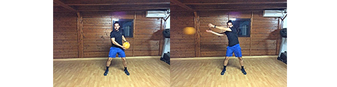 Close-stance throw; (Fig.22)