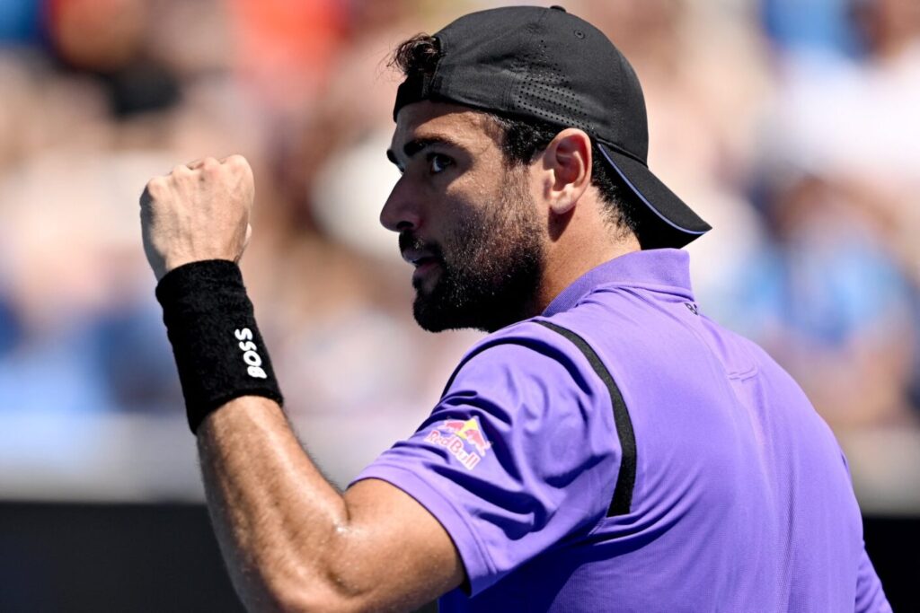 Berrettini supera Norrie Australian Open