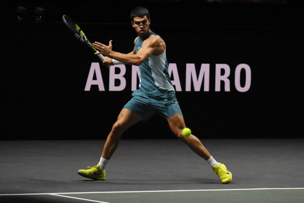Carlos Alcaraz - ABN AMRO OPEN ATP500 Rotterdam, Netherlands. (Photo by Carlo Casalini) Credit: Carlo Casalini