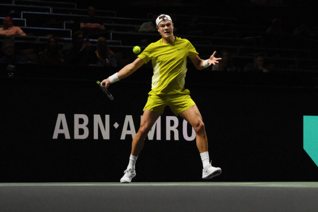 Holger Rune - ABN AMRO OPEN ATP500 Rotterdam, Netherlands. (Photo by Carlo Casalini) Credit: Carlo Casalini