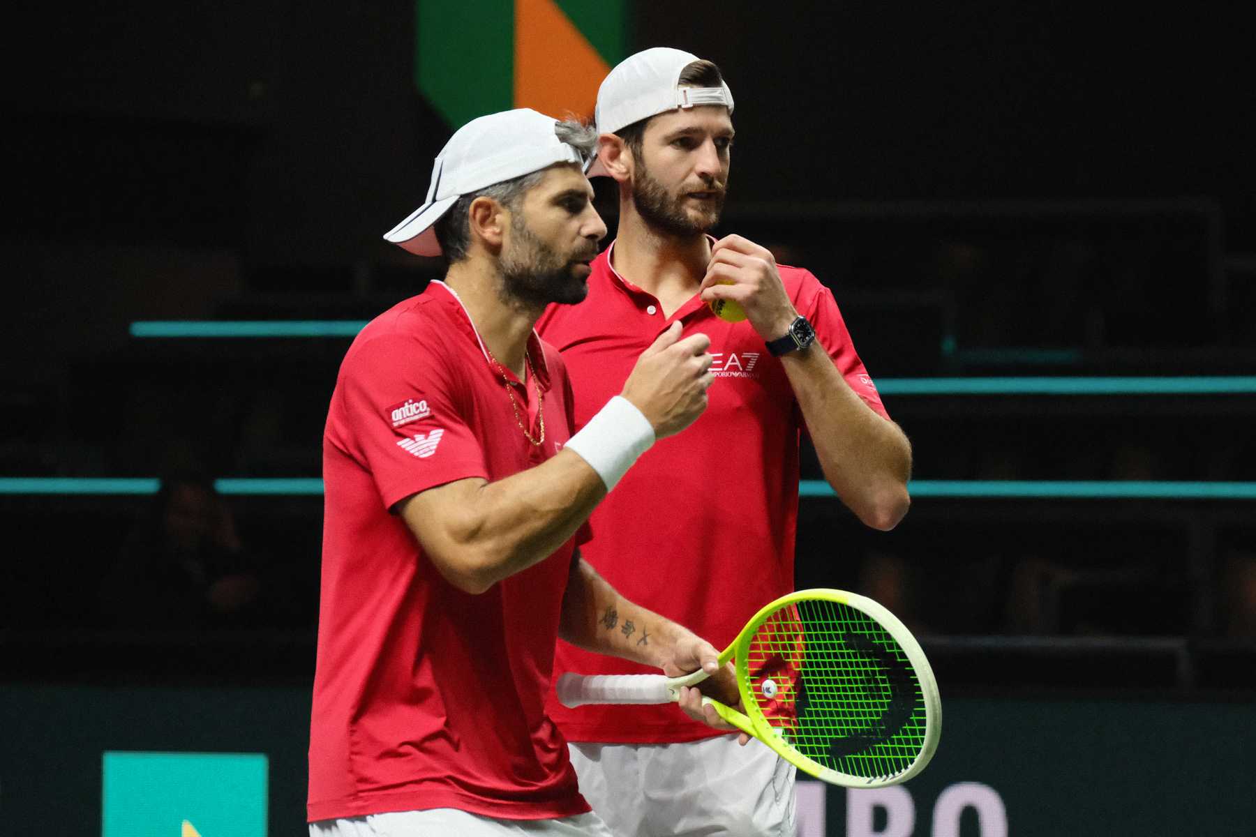 Bolelli e Vavassori - ABN AMRO OPEN ATP500 Rotterdam, Netherlands. (Photo by Carlo Casalini) Credit: Carlo Casalini