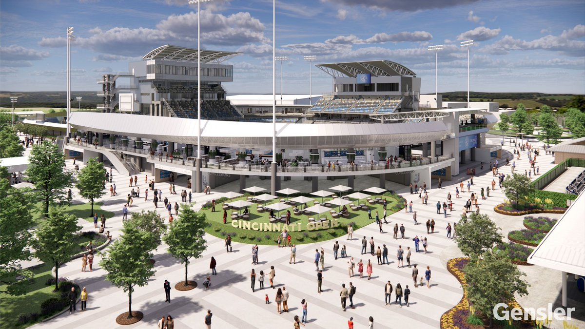 Il nuovo Campus del Cincinnati Open dal 2025