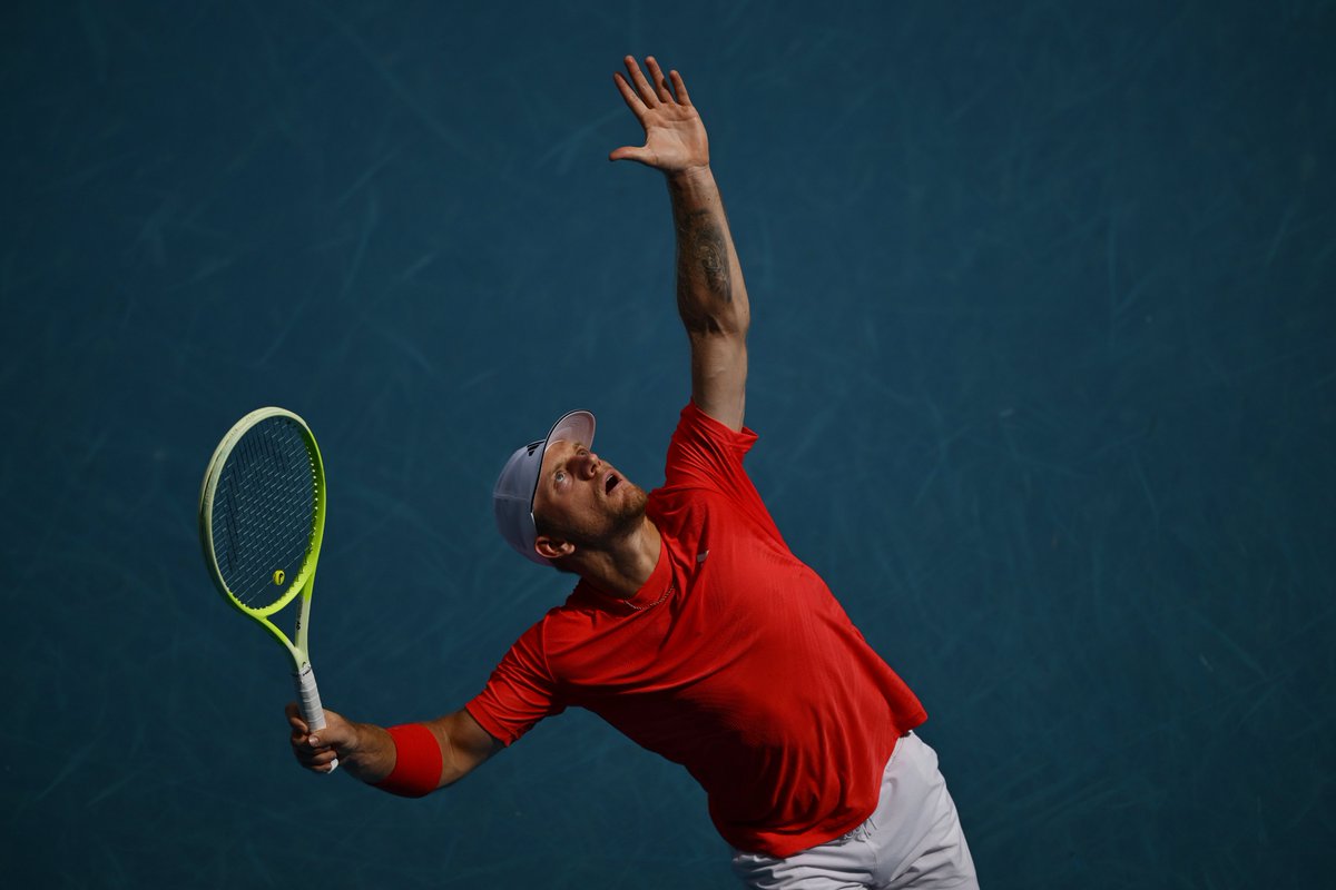 Davidovich Fokina in azione al Delray Beach Open 2025