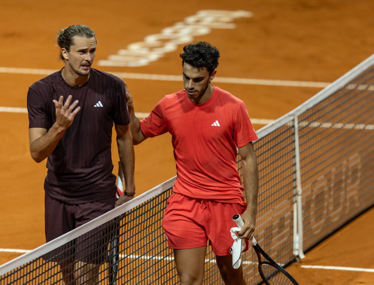 Zverev-Cerundolo a fine partita
