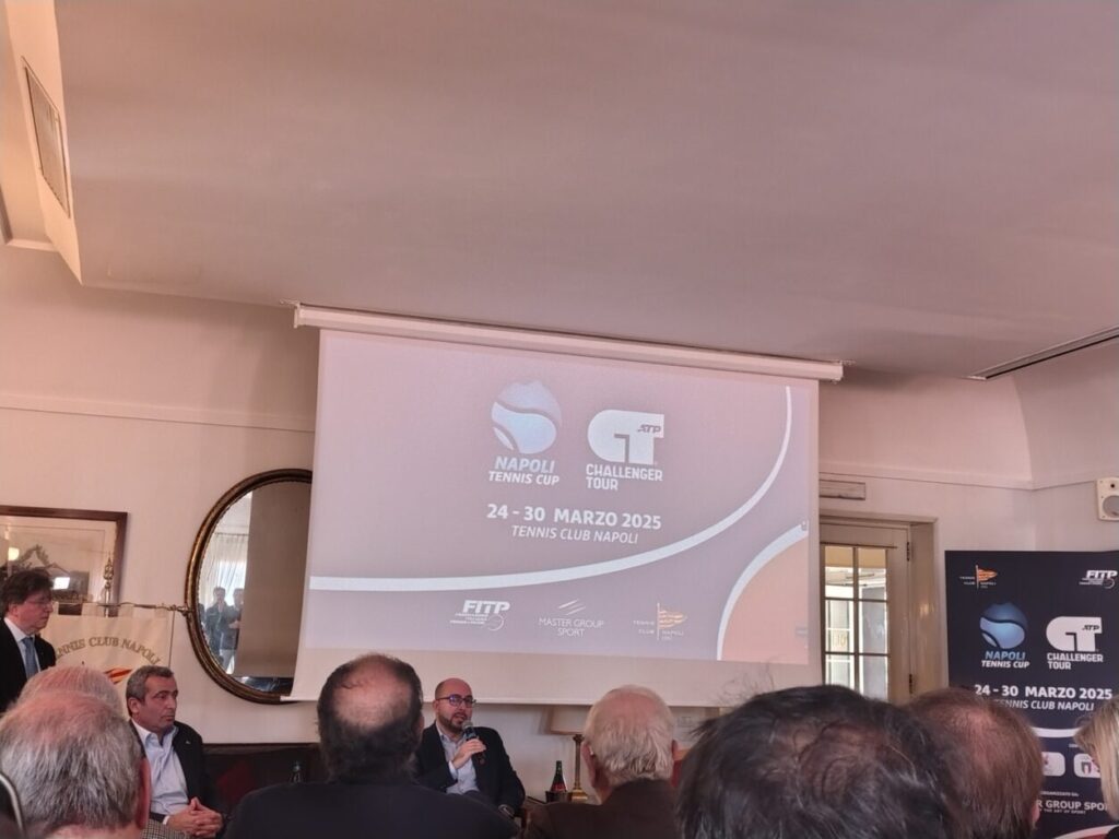 Conferenza Napoli Tennis Cup