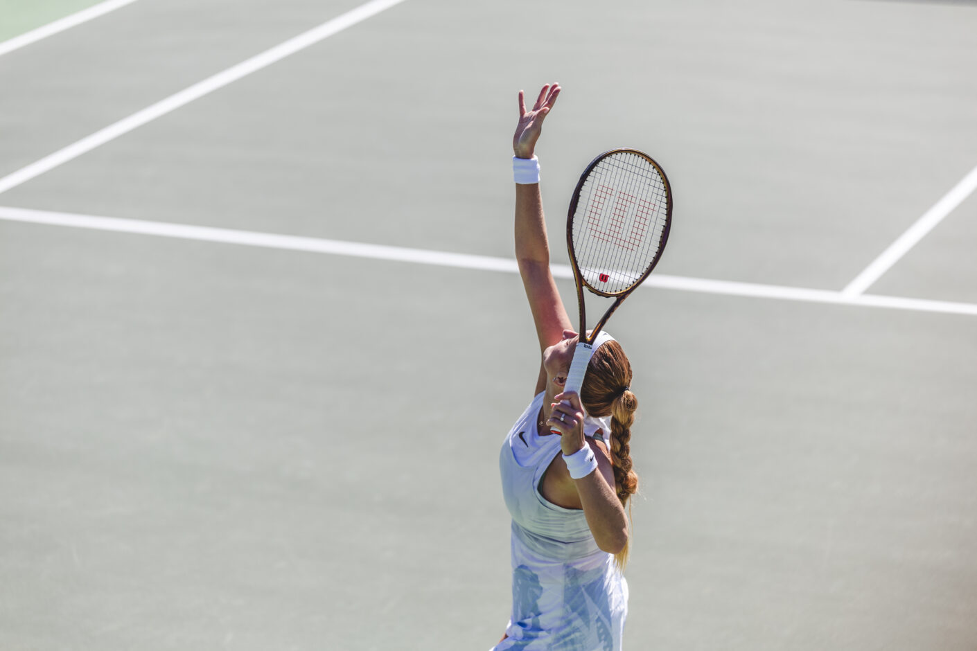 Petra Kvitova in campo dopo 17 mesi