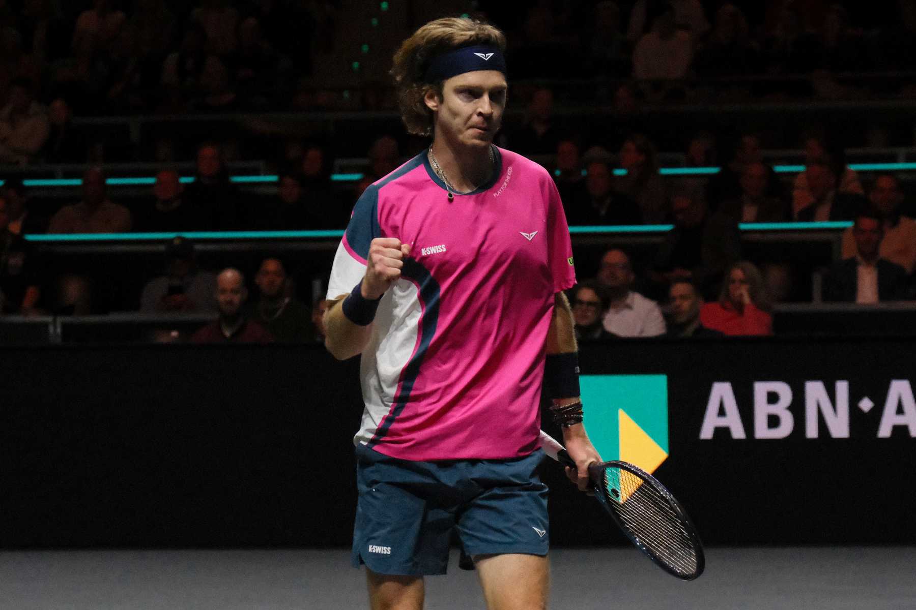 Andrey Rublev - ABN AMRO OPEN ATP500 Rotterdam, Netherlands. (Photo by Carlo Casalini) Credit: Carlo Casalini