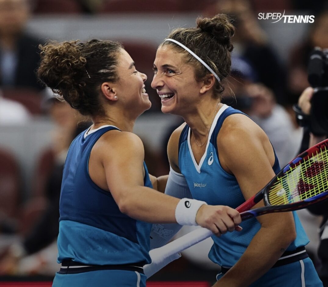 Sara Errani e Jasmine Paolini finale Doha 2025