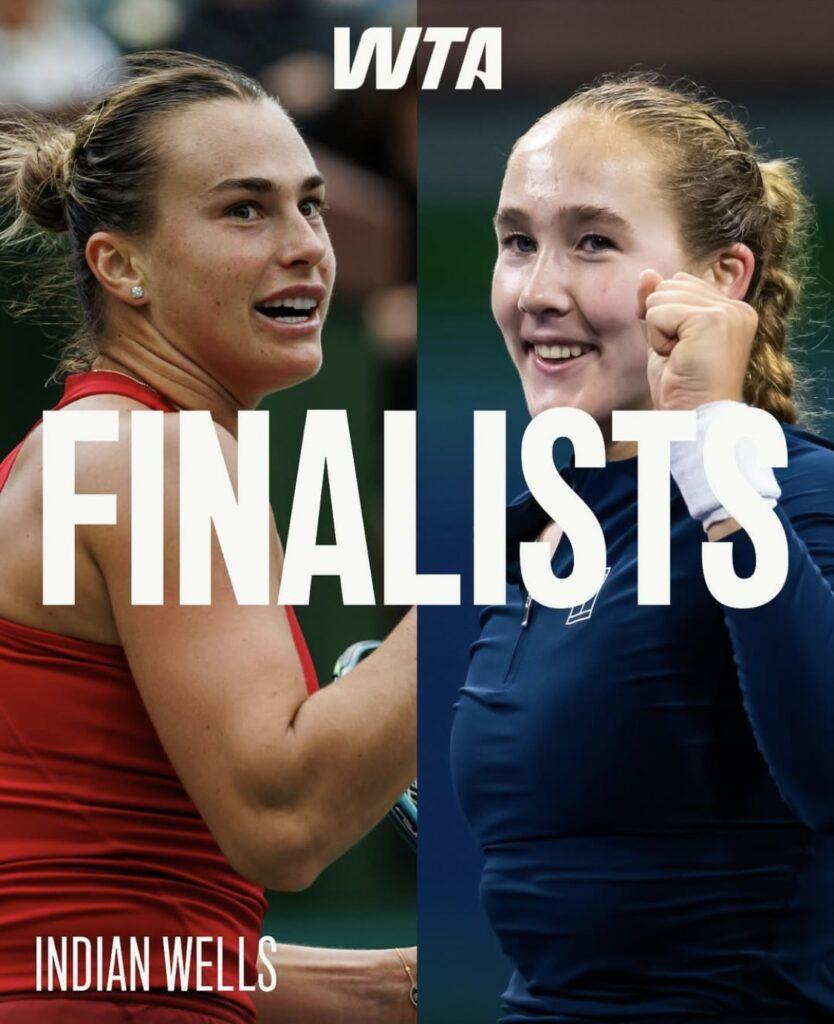 Aryna Sabalenka Mirra Andreeva finale Indian Wells 2025