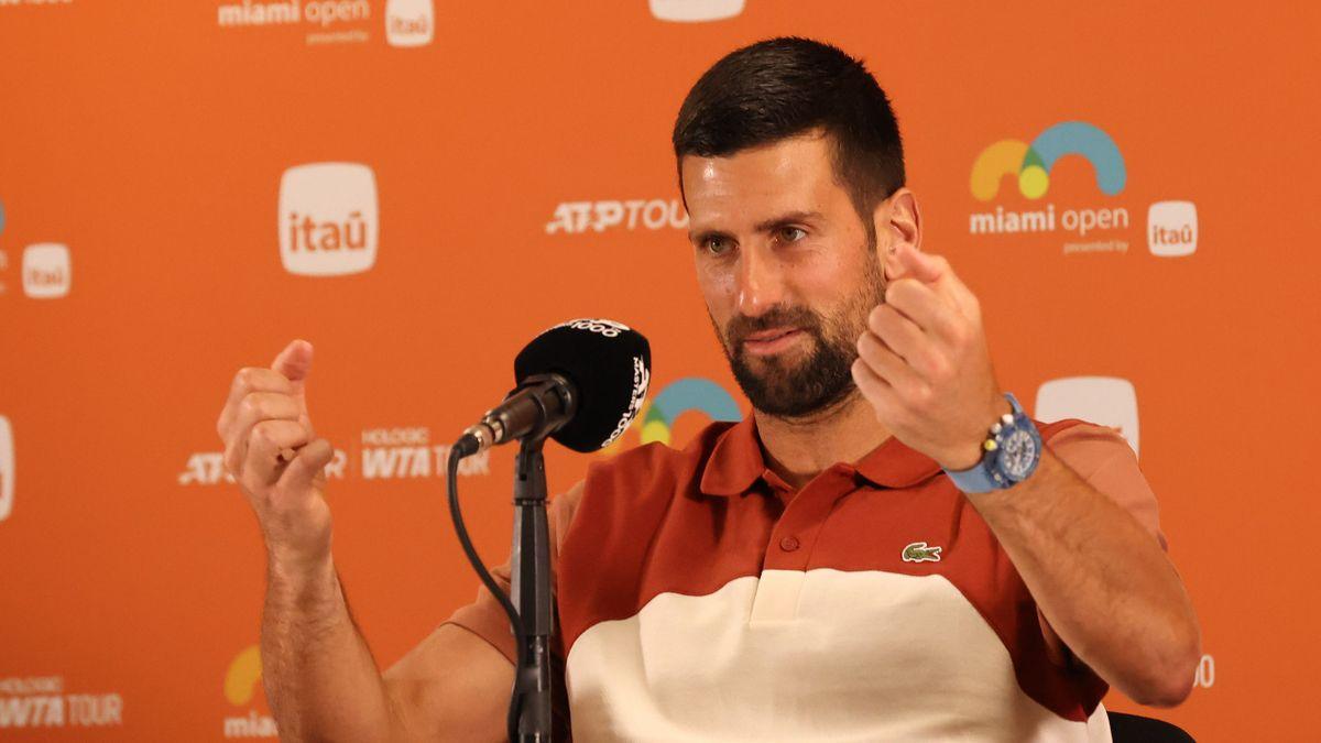 Djokovic conferenza