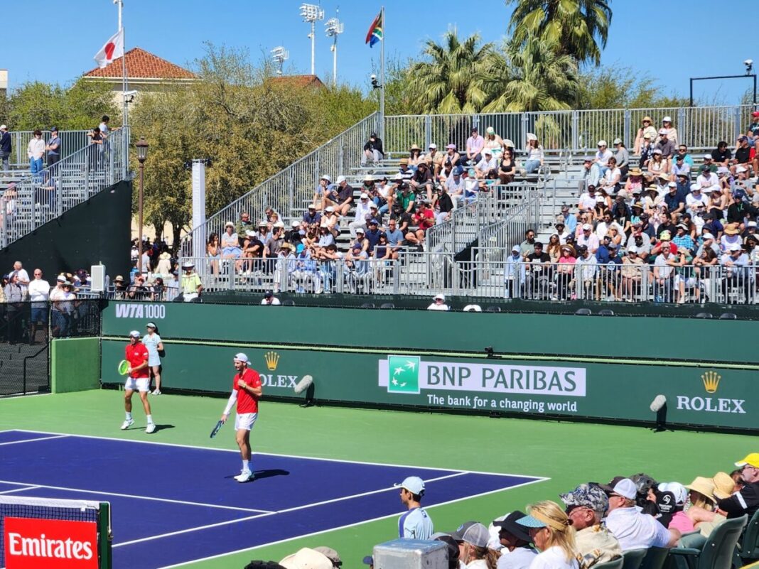Bolelli/Vavassori in campo a Indian Wells 2025