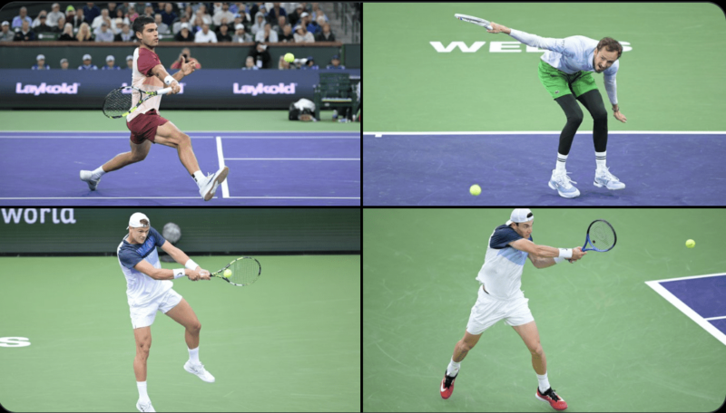 I quattro semifinalisti di Indian Wells 2025