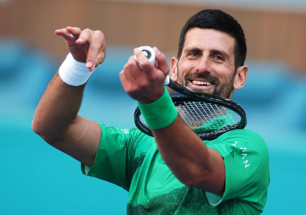 Djokovic festeggia la vittoria numero 410 a livello 1000