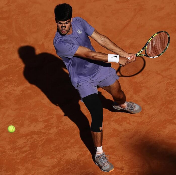 Carlos Alcaraz a Roma