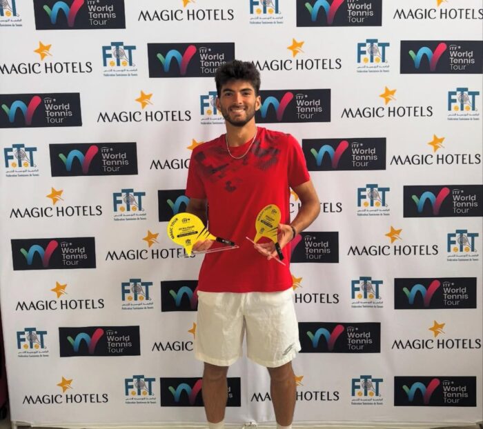 Filippo Moroni primo classificato a Monastir