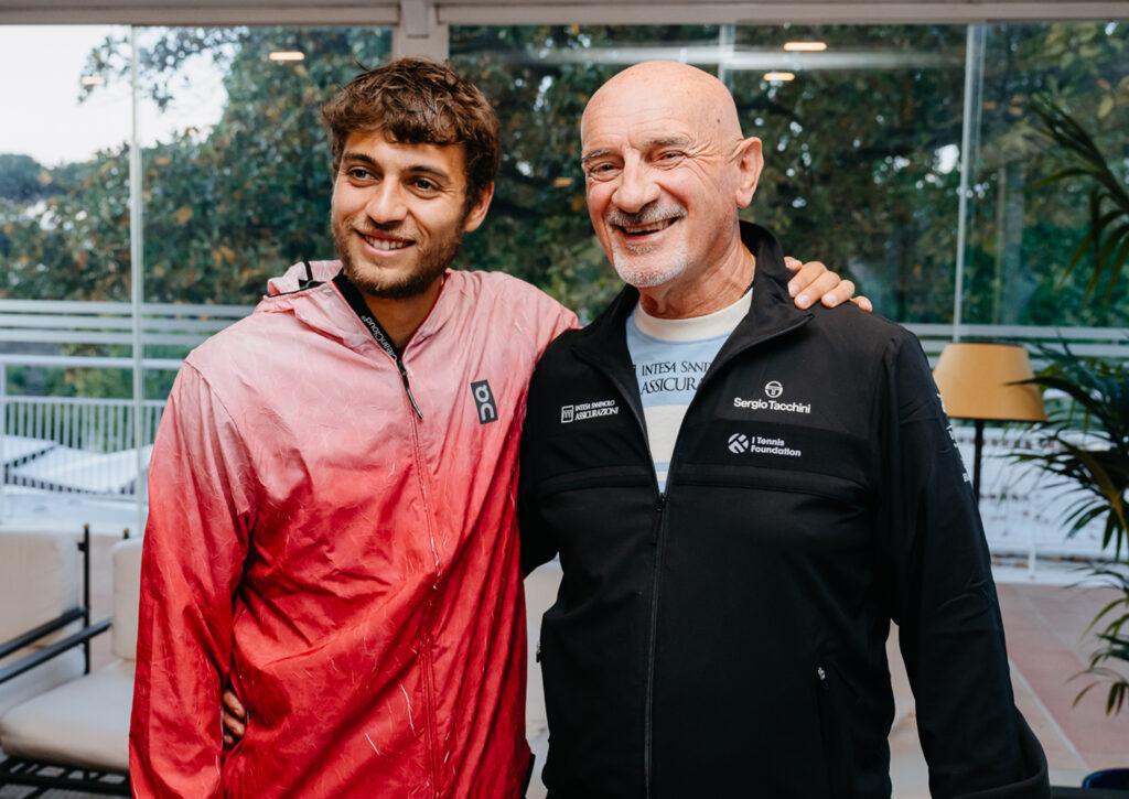 Flavio Cobolli e Gipo Arbino