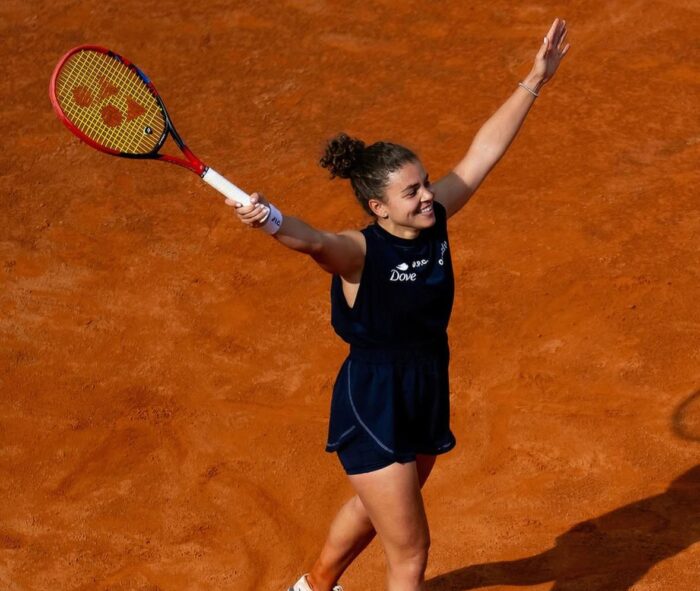 Jasmine Paolini in finale a Roma