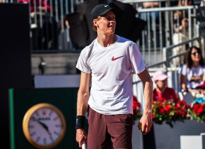 Jannik Sinner rientra a Roma