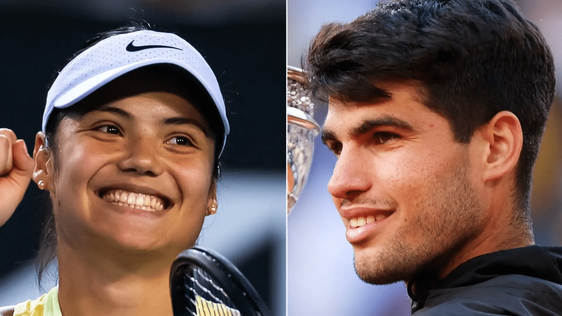 Alcaraz e Raducanu
