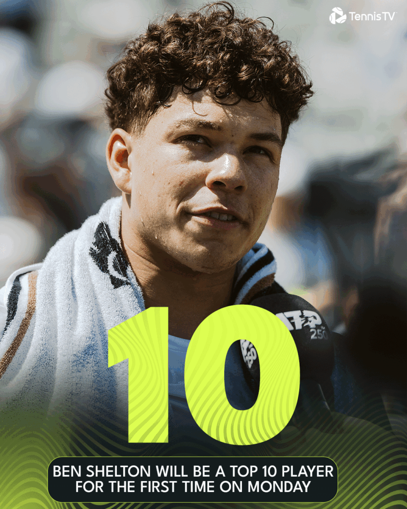 Con la vittoria su Lehecka Shelton diventerà TOP10