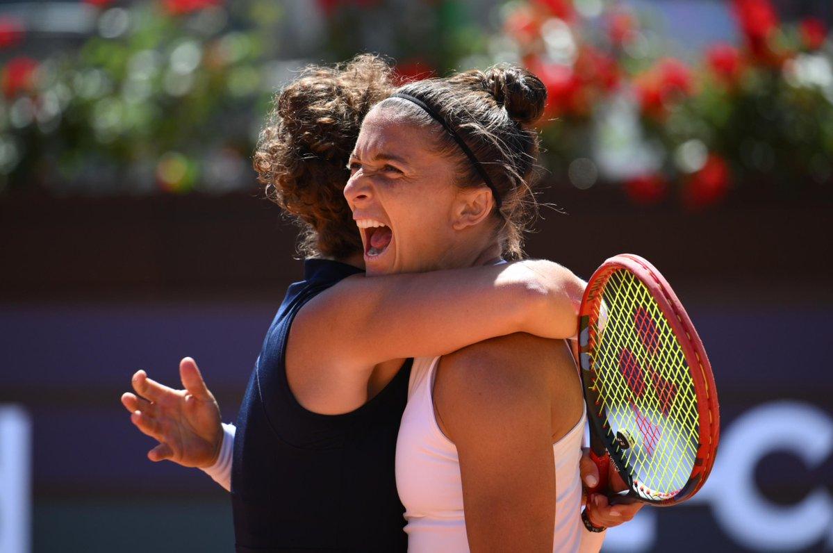 Sara Errani e Jasmine Paolini raggiungono la seconda finale consecutiva in doppio al Roland Garros