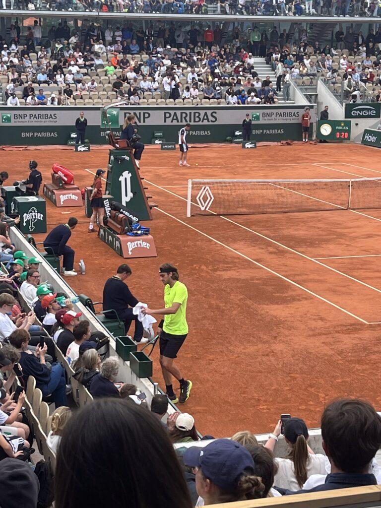 Tsitsipas Gigante al roland garros 2025