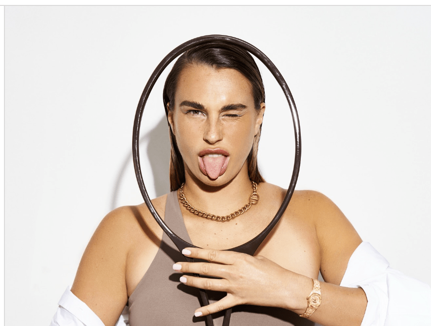 Immagine ufficiale del canale YouTube di Aryna Sabalenka