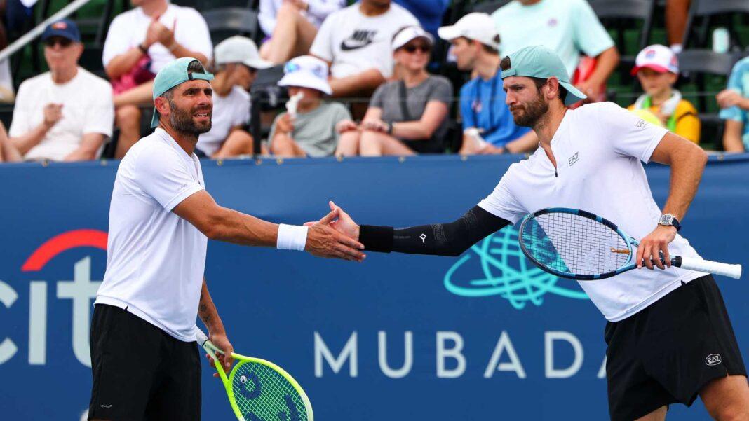 Simone Bolelli e Andrea Vavassori (foto ATP TOur)