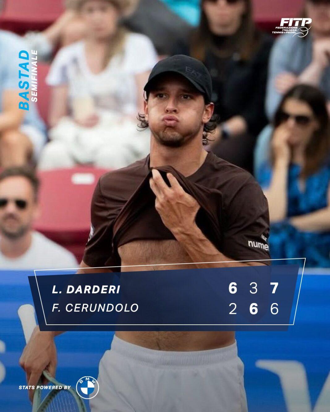 Darderi in finale a Bastad