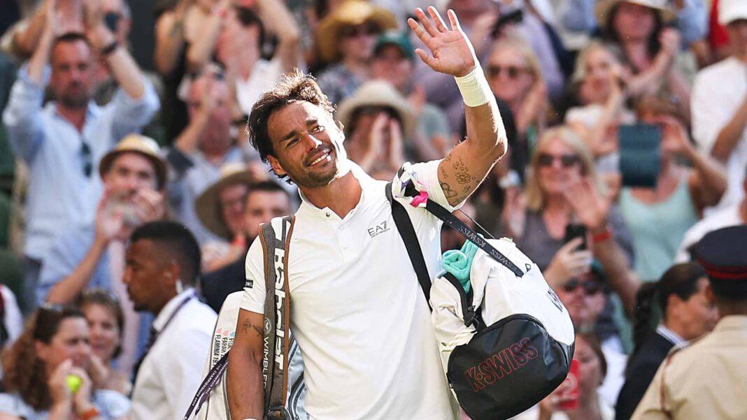 Fognini a WImbledon 2025