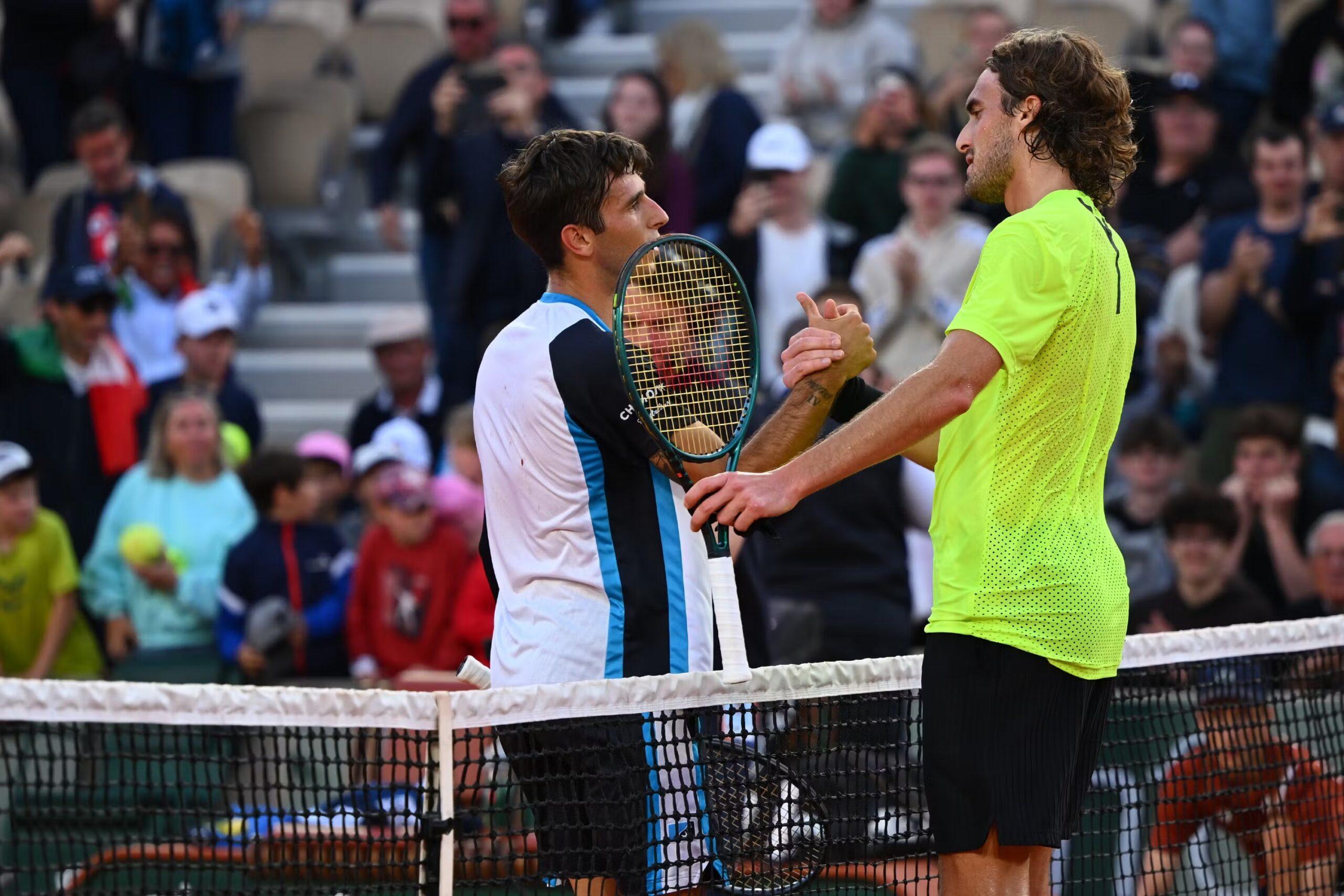 Gigante e Tsitsipas al Roland Garros