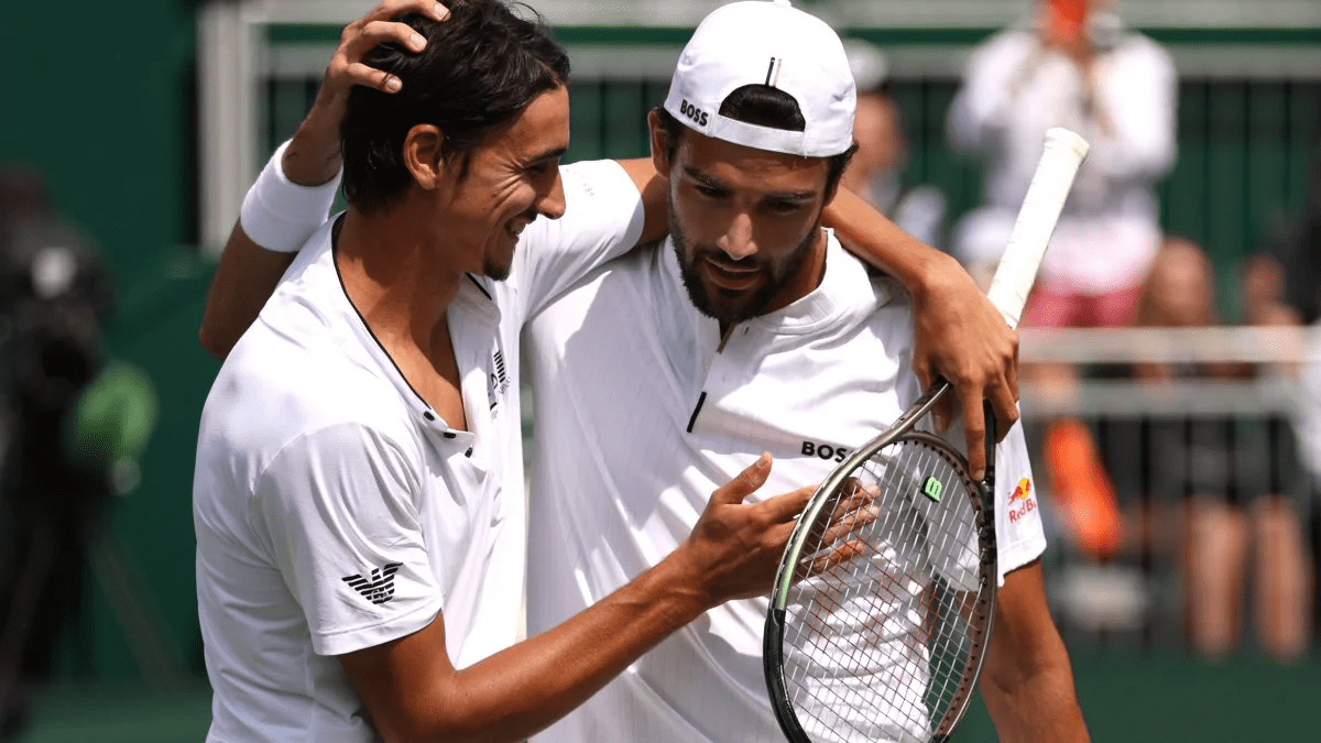 Lorenzo Sonego e Matteo Berrettini