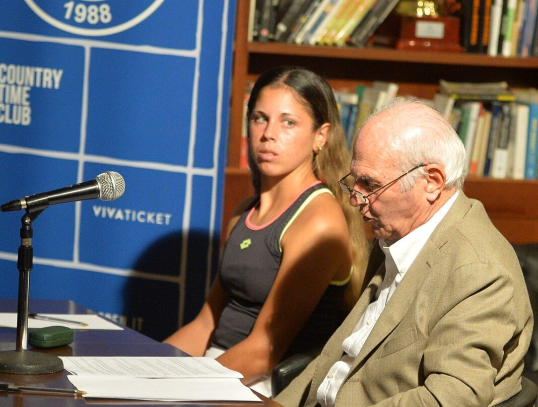 Oliviero Palma presenta le wild card dei Palermo Ladies Open al fianco di Giorgia Pedone