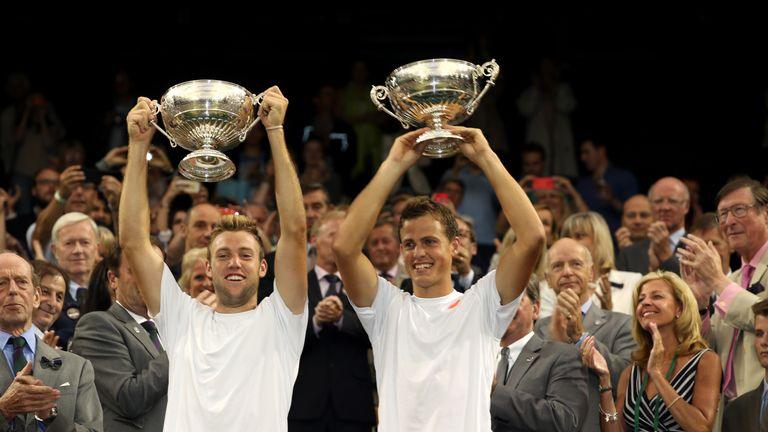 Pospisil e Sock vincono Wimbledon 2014 (foto presa da sky sports)