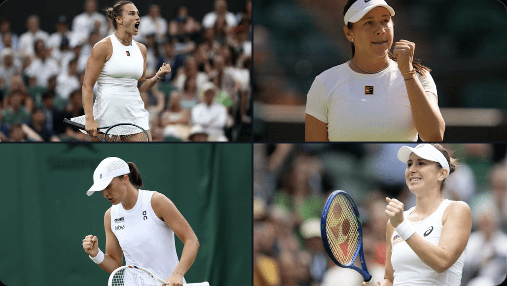 Le semifinali femminili di Wimbledon 2025