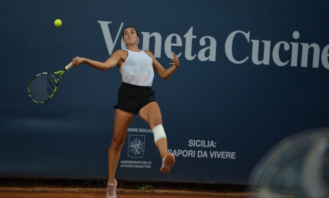 Silvia Ambrosio in azione a Palermo
