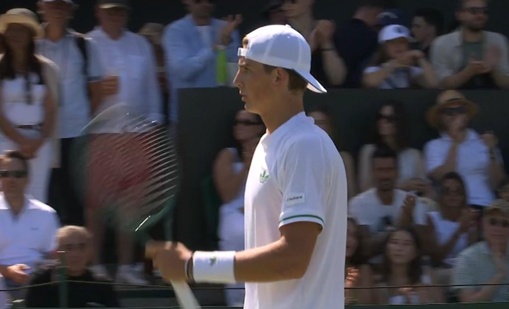 Jacopo Vasamì avanza al terzo turno del tabellone junior di Wimbledon