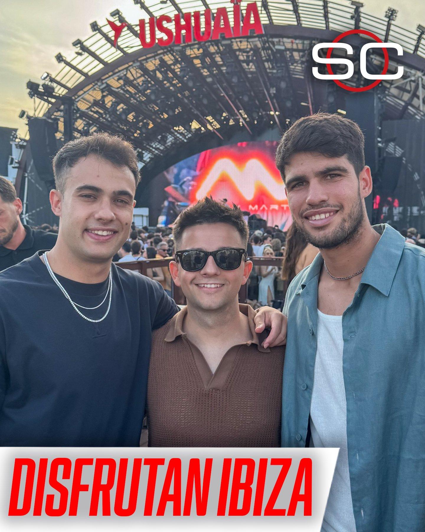 Alcaraz a Ibiza
