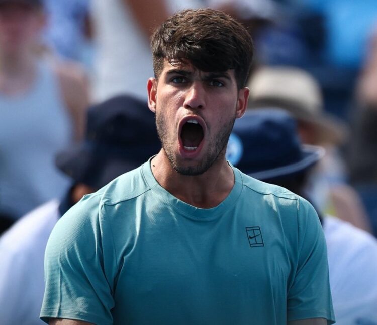 Carlos Alcaraz vince contro Rublev a Cincinnati