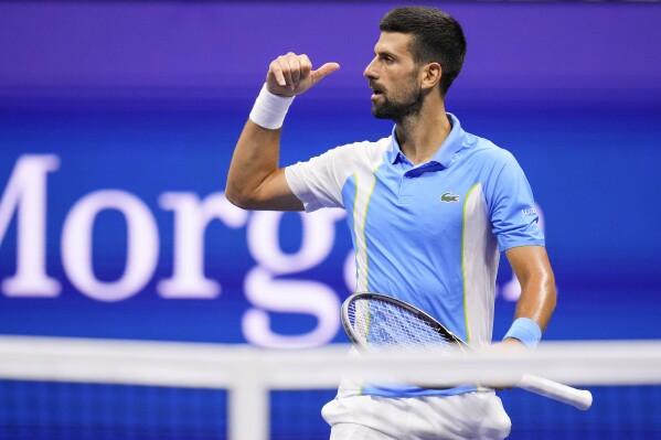 Djokovic esultanza 