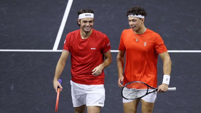 Fritz e Shelton insieme alla Laver Cup