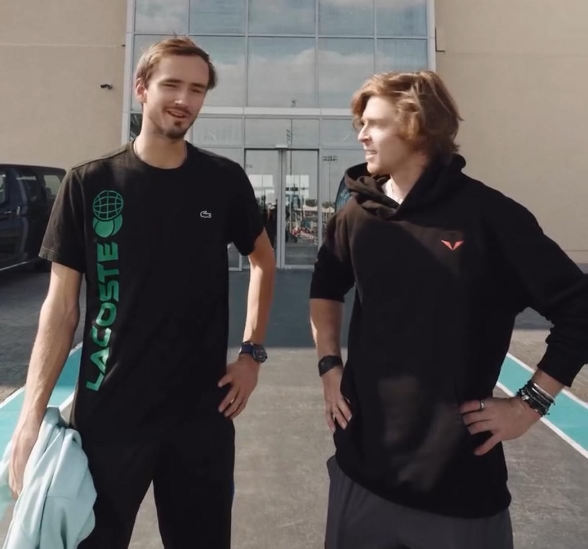 Medvedev e Rublev