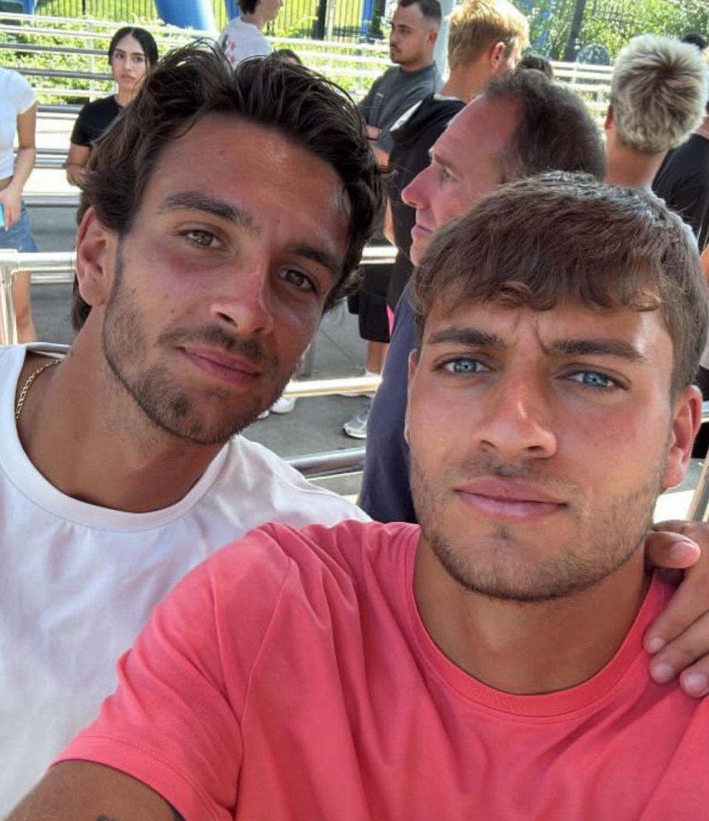 Lorenzo Musetti e Flavio Cobolli