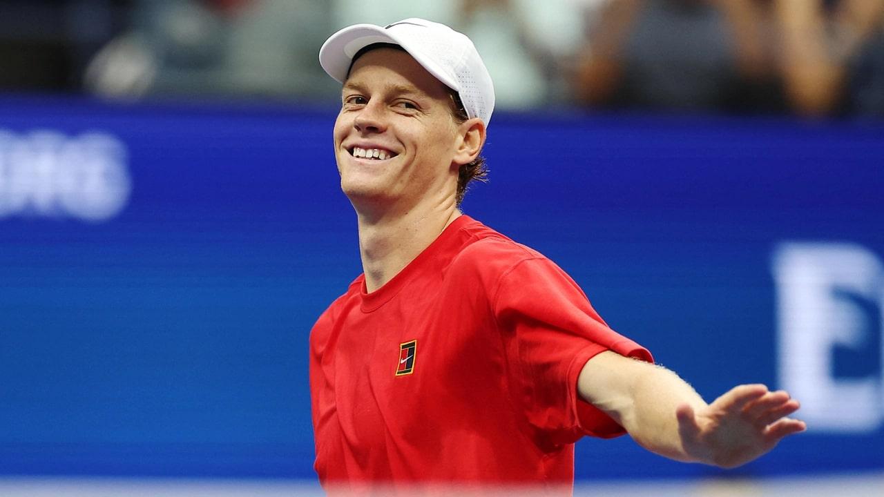 Sinner allo US Open (foto presa da pagina adkronos)