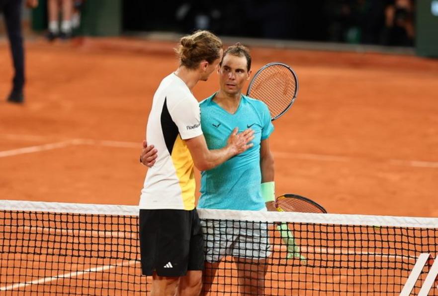 Zverev e Rafa Nadal